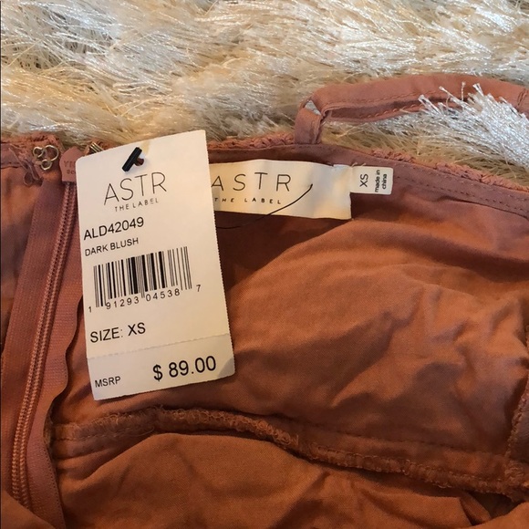 Dark blush lace midi - Picture 4 of 4